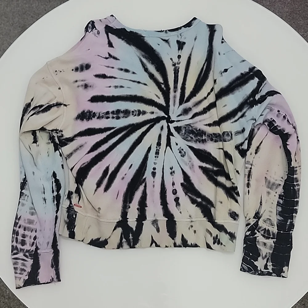 N:PHILANTHROPY distressed tie dye sweatshirt - Picture 5 of 6